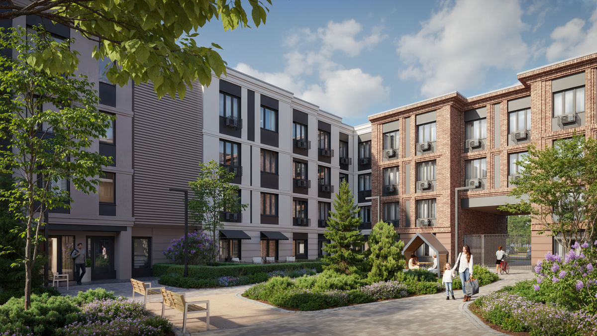 Зеленые дворы и продуманные зоны отдыха