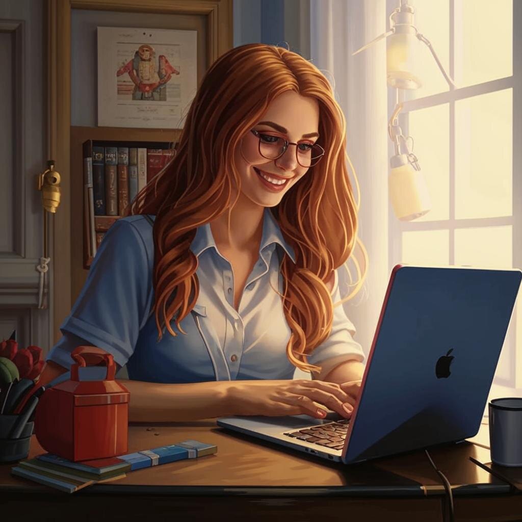 Картинку сделала нейросеть. Даже пальцы почти нормальные