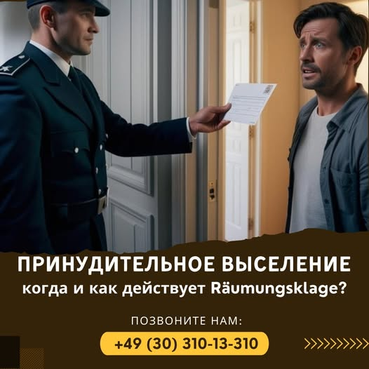 как выселить арендатора из квартиры в Германии