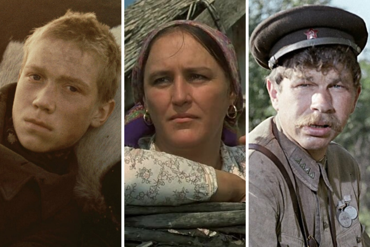 Фото © «Иди и смотри», режиссёр Элем Климов / «Они сражались за Родину», режиссёр Сергей Бондарчук / «...А зори здесь тихие», режиссёр Станислав Ростоцкий / Kinopoisk.ru