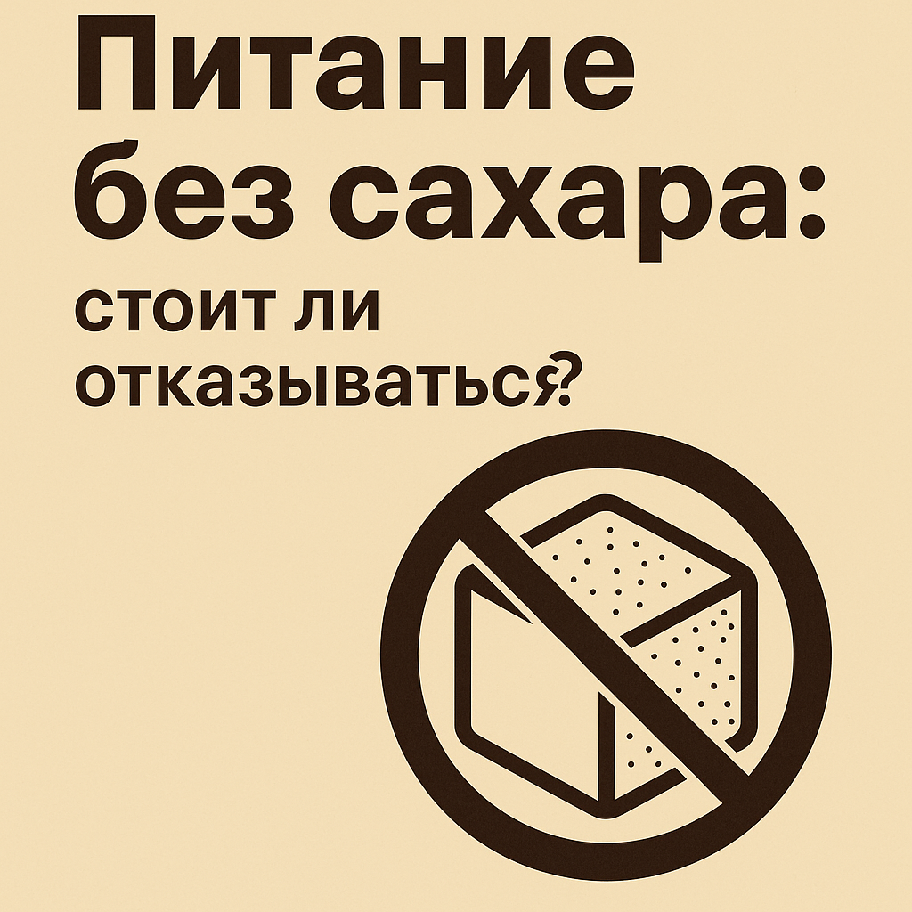 Питание без сахара: стоит ли отказываться?  
