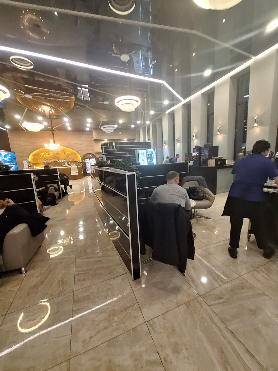 Бизнес-салон (Бизнес-зал) в Пулково (внутренние авиарейсы)