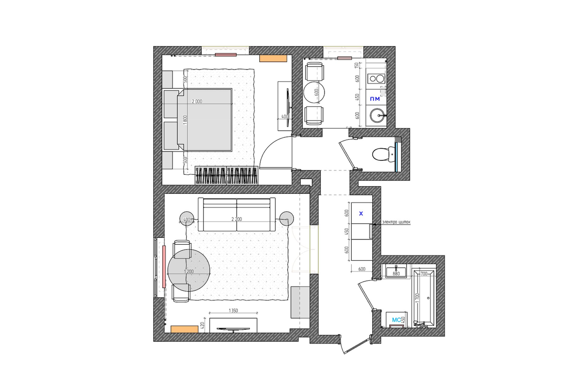 Планировочное решение