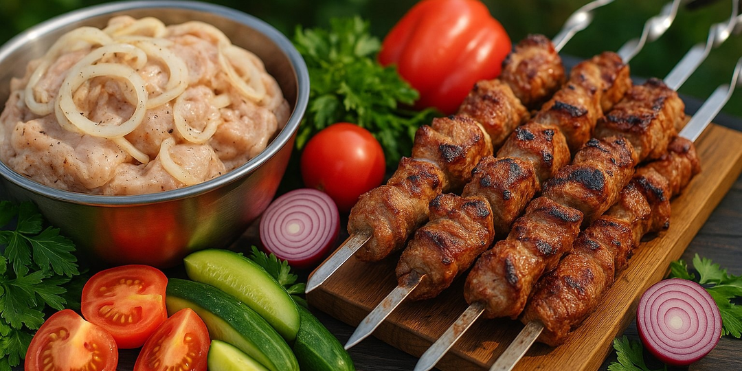 Мужской набор для шашлыков: от выбора мяса до углей с характером — как не облажаться перед друзьями и удивить маринадом