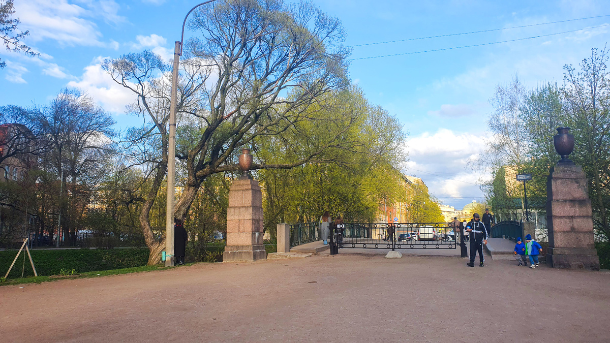 вход в парк, фото автора