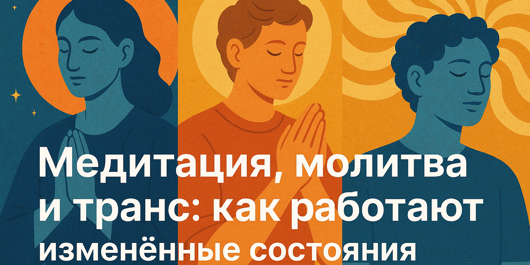 Медитация, молитва и транс: как работают изменённые состояния сознания.