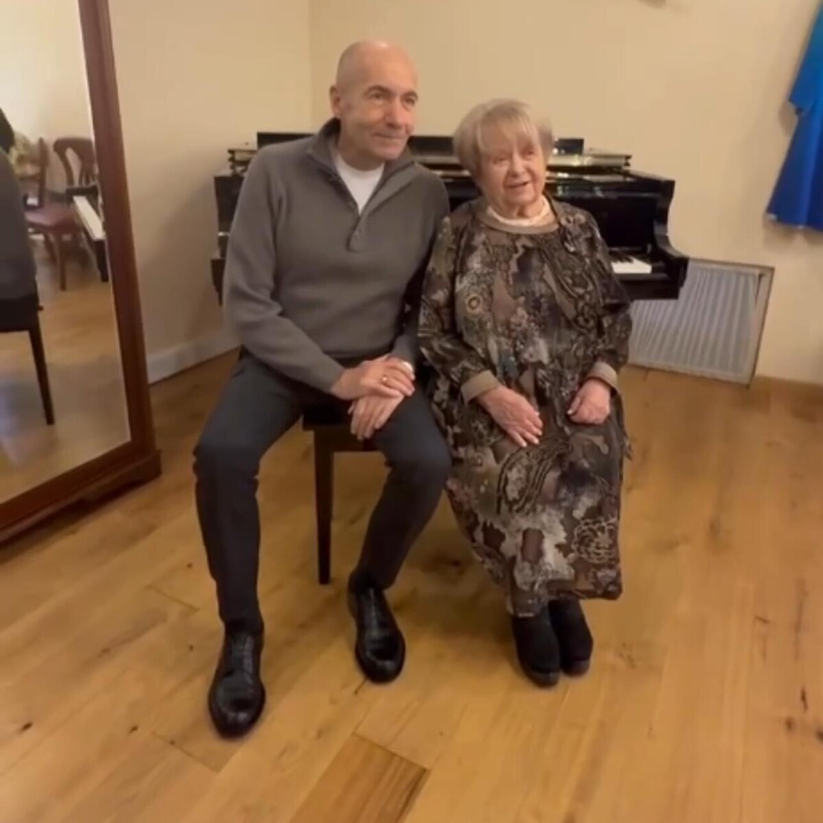 Игорь Крутой с Александрой Пахмутовой