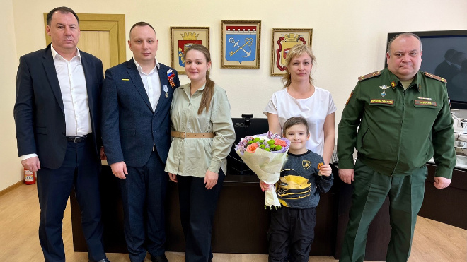 Фото: глава администрации Лужского района Юрий Намлиев