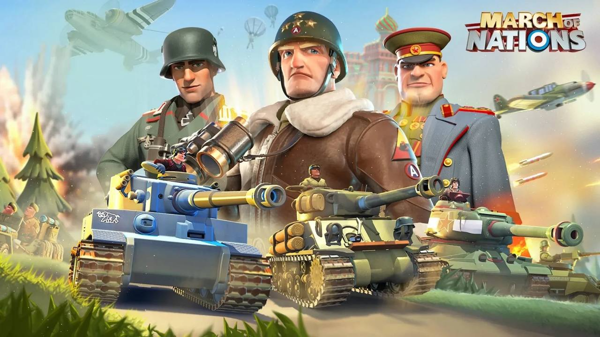 Обзор March of Nations — мобильная стратегия про Вторую мировую войну