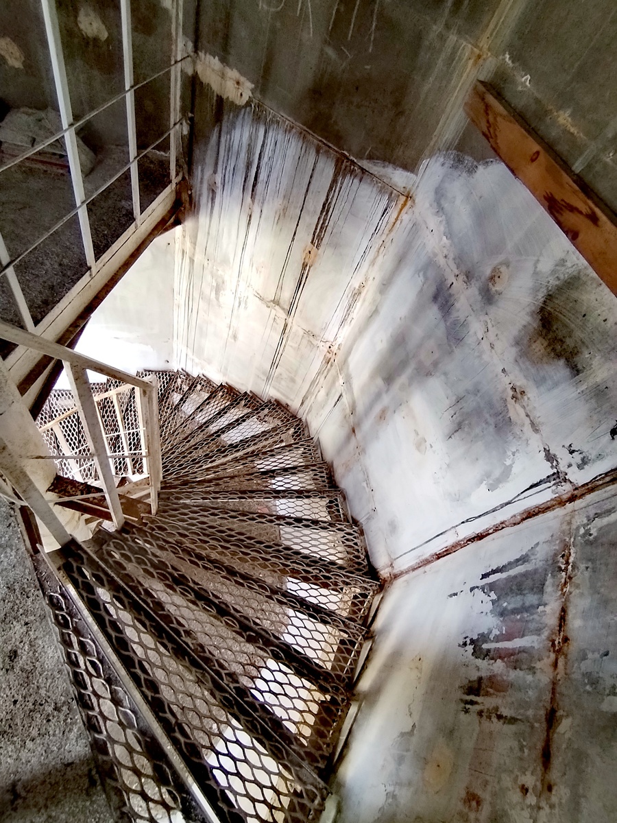 Маяк - вид изнутри.