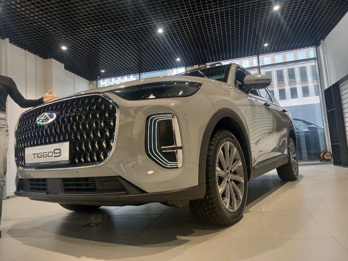 Chery Tiggo 9 - новая флагманская модель бренда на российском рынке.