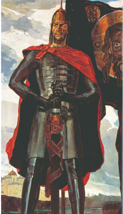 Александр Невский. Худ. П. Корин