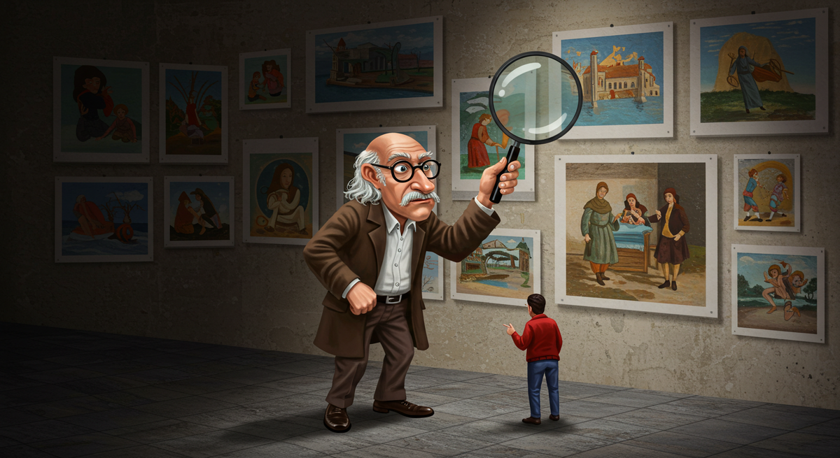 Посмотри на работы других. Тебе никогда не достичь такого уровня