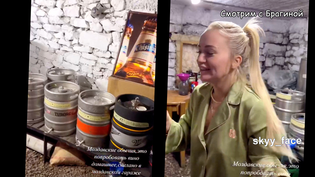 Фото: соцсети. Никита Гуранда и Элина Рахимова в Молдове. Дегустация