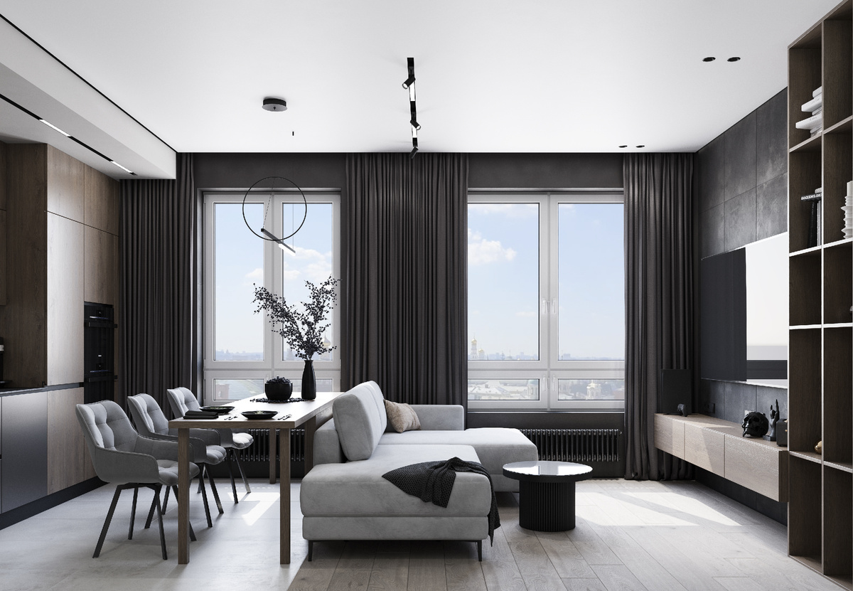 Визуализация проекта студии ZATRAVKINA DARYA | interior designer