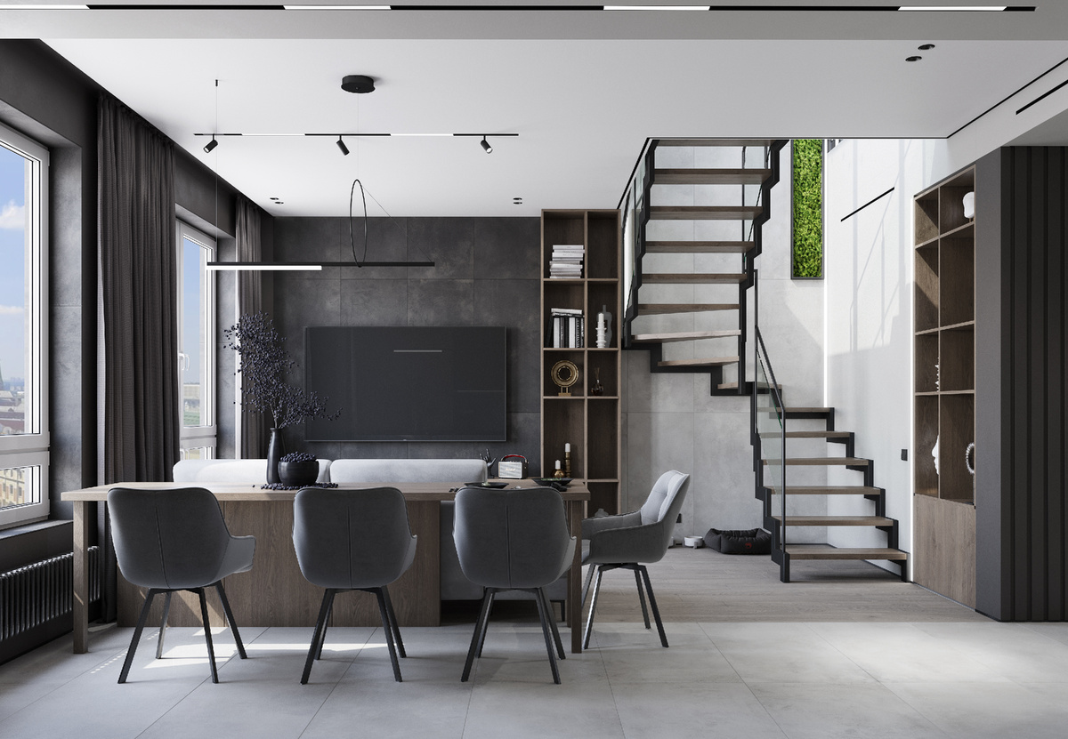 Визуализация проекта студии ZATRAVKINA DARYA | interior designer