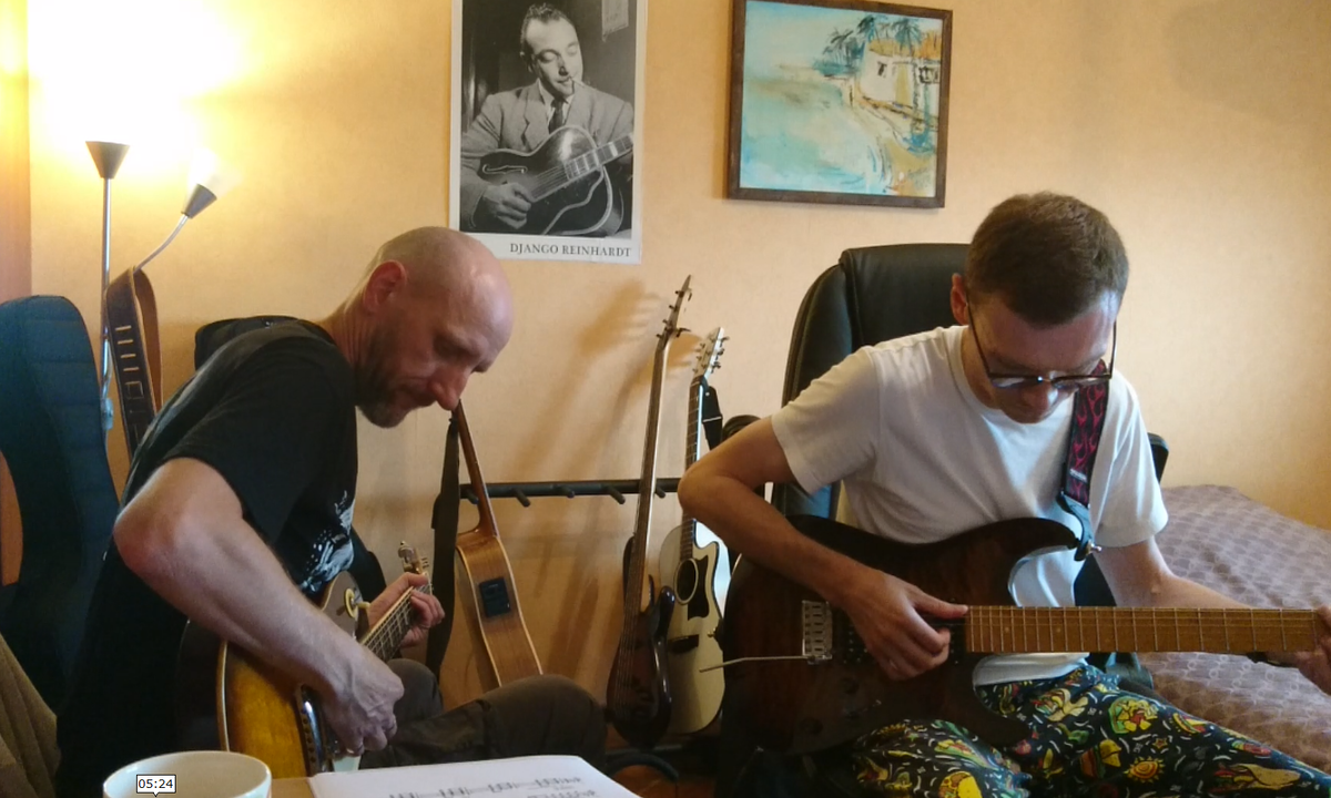 Запись электрогитар в домашних условиях.