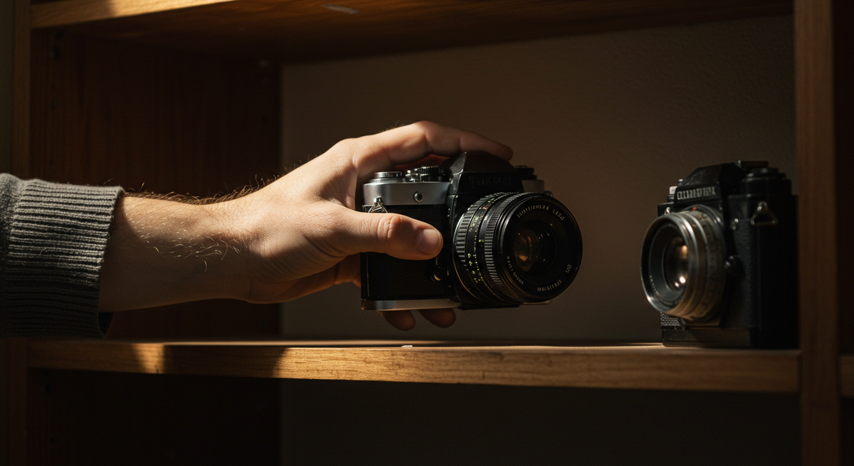 Инструменты творчества отложены на полку