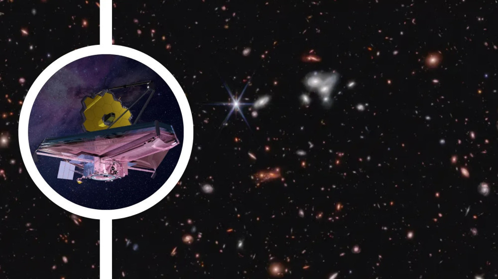    Телескоп JWST обнаружил взрывной рост черных дыр в эпоху «космического полдня»