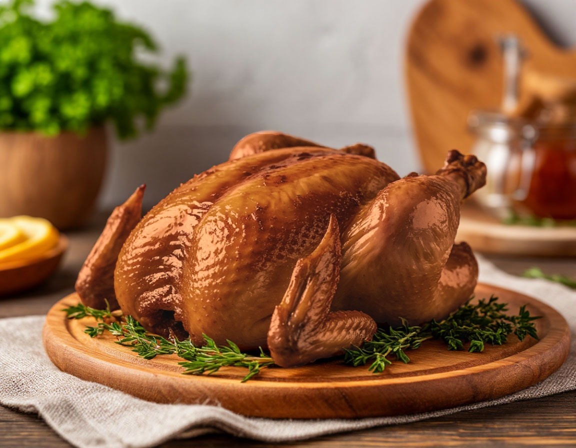 Классический рецепт курицы горячего копчения