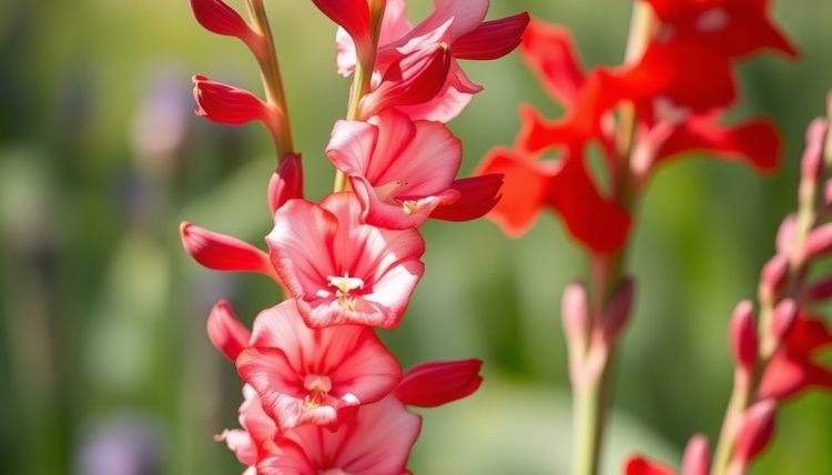    На какую глубину сажать гладиолусы для пышных цветов и крепких стеблей