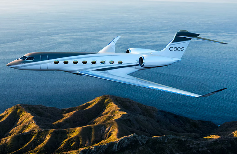 Gulfstream G800 – Самый дальнобойный частный самолёт в мире с полётом до 16 668 км
