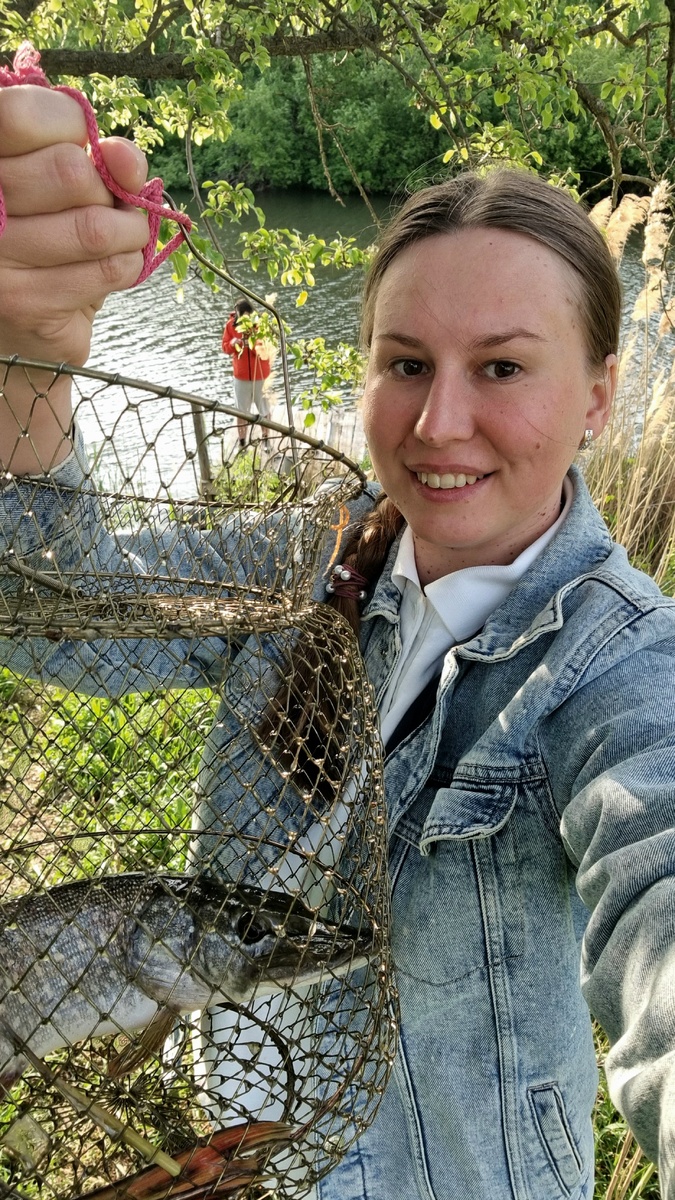 Красавица щука.. и я тоже красавица