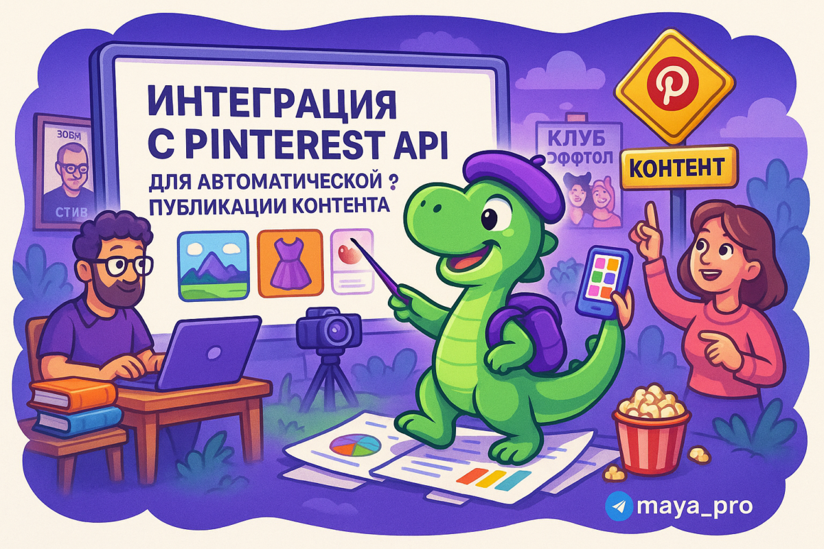    Автоматизация публикации контента на Pinterest: Как Make.com меняет правила игры в цифровом маркетинге Артур Хорошев