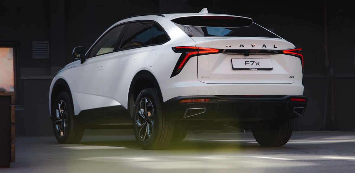 Оформление кормы Haval F7x