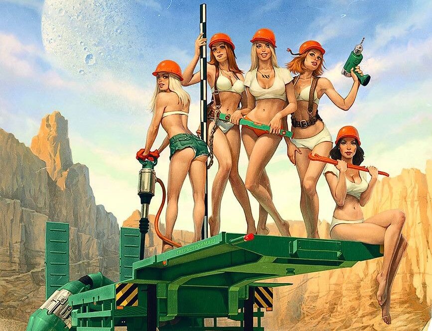 КАРТИНА ОТ ХУДОЖНИКА ВАЛЬДЕМАРА КАЗАКА / Waldemar Kazak (aka. Waldemar von Kozak)