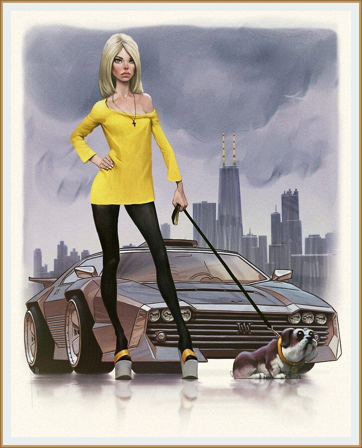 КАРТИНА ОТ ХУДОЖНИКА ВАЛЬДЕМАРА КАЗАКА / Waldemar Kazak (aka. Waldemar von Kozak)