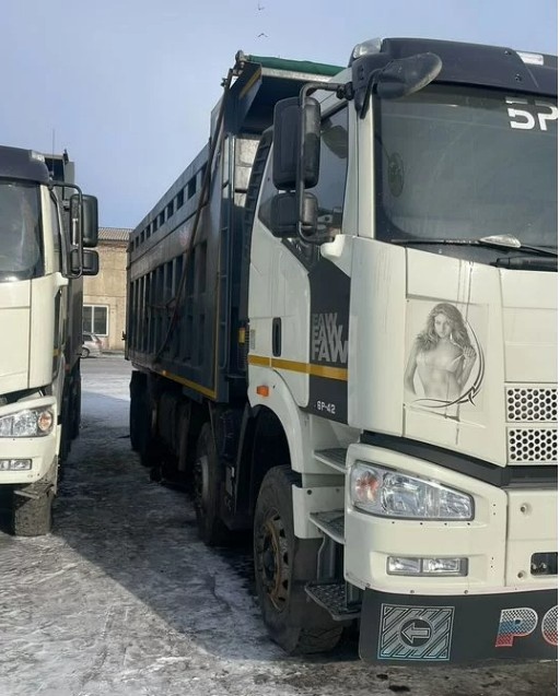 Самосвалы FAW J6P пользуются популярностью в строительстве, коммунальном хозяйстве, сельском хозяйстве, 