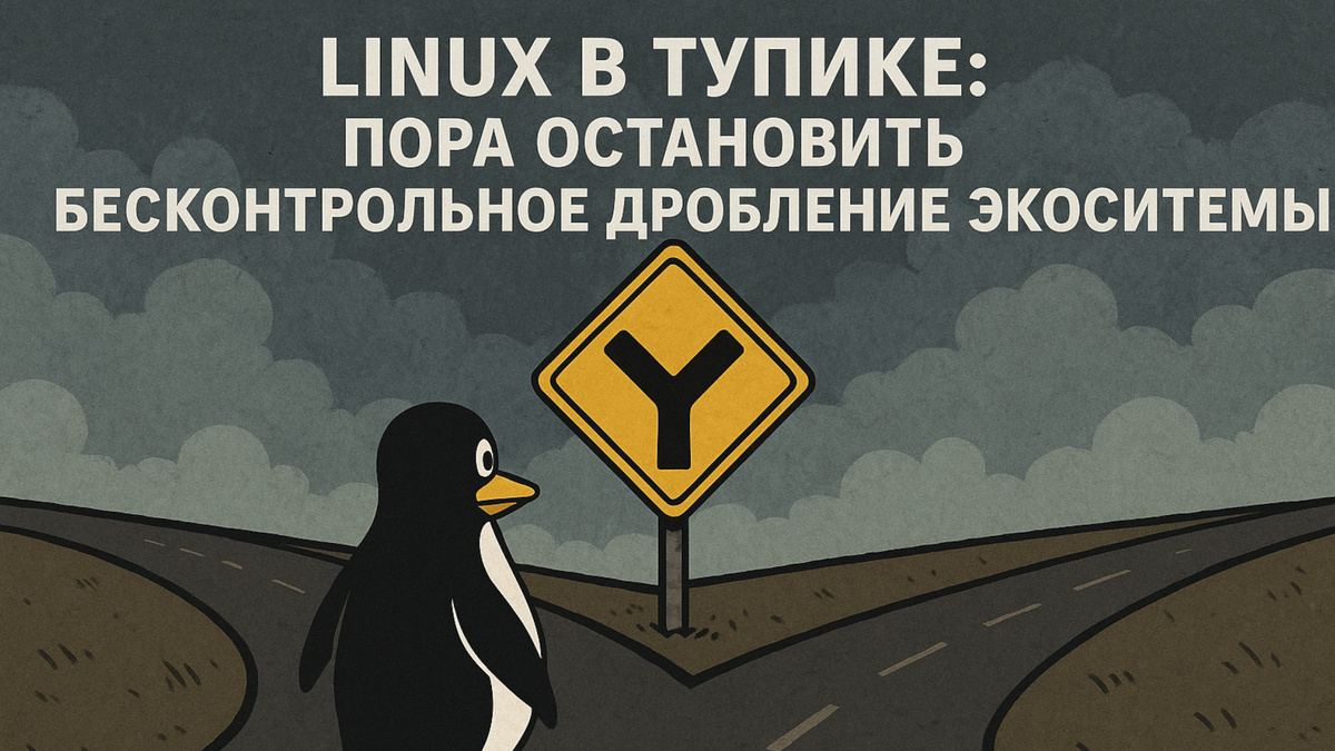 Linux в тупике: пора остановить бесконтрольное дробление экосистемы
