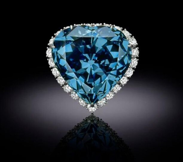 Blue Heart – бриллиант с историей и самой романтичной формой