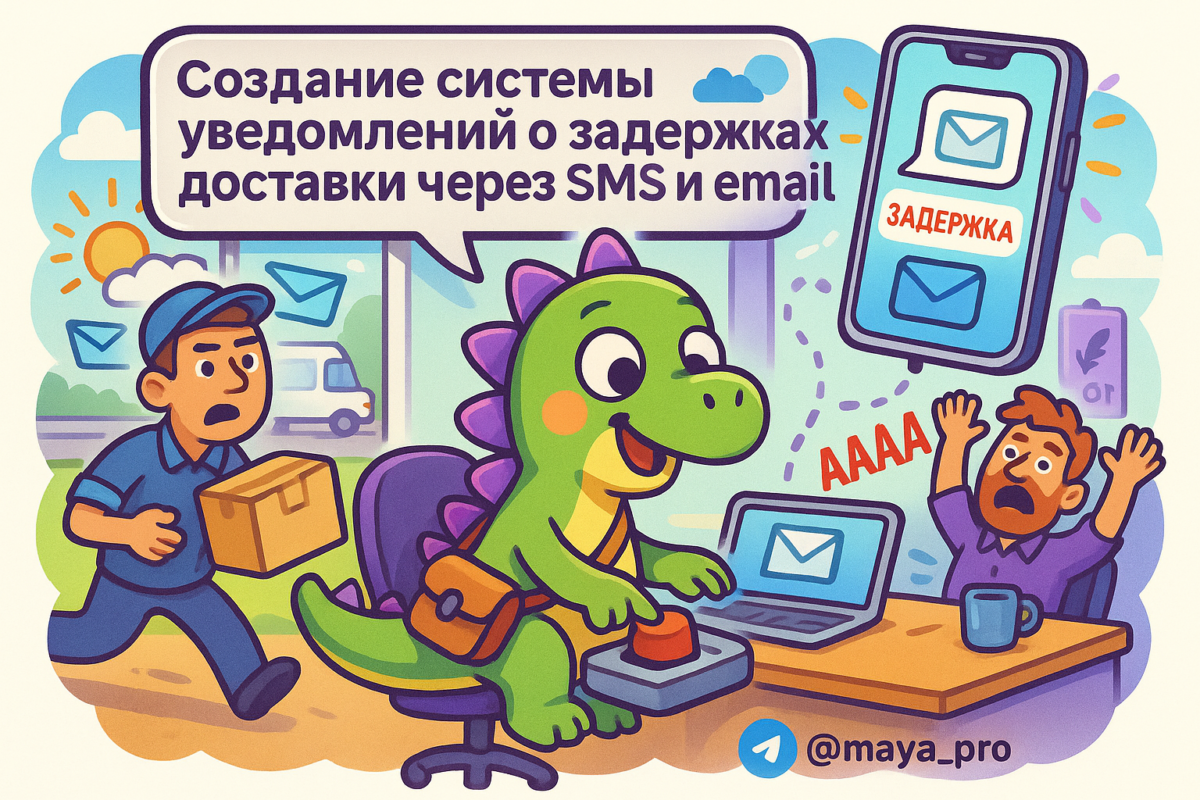    Автоматизация уведомлений: как заставить клиентов ждать доставку с удовольствием через SMS и email с помощью Make.com Артур Хорошев