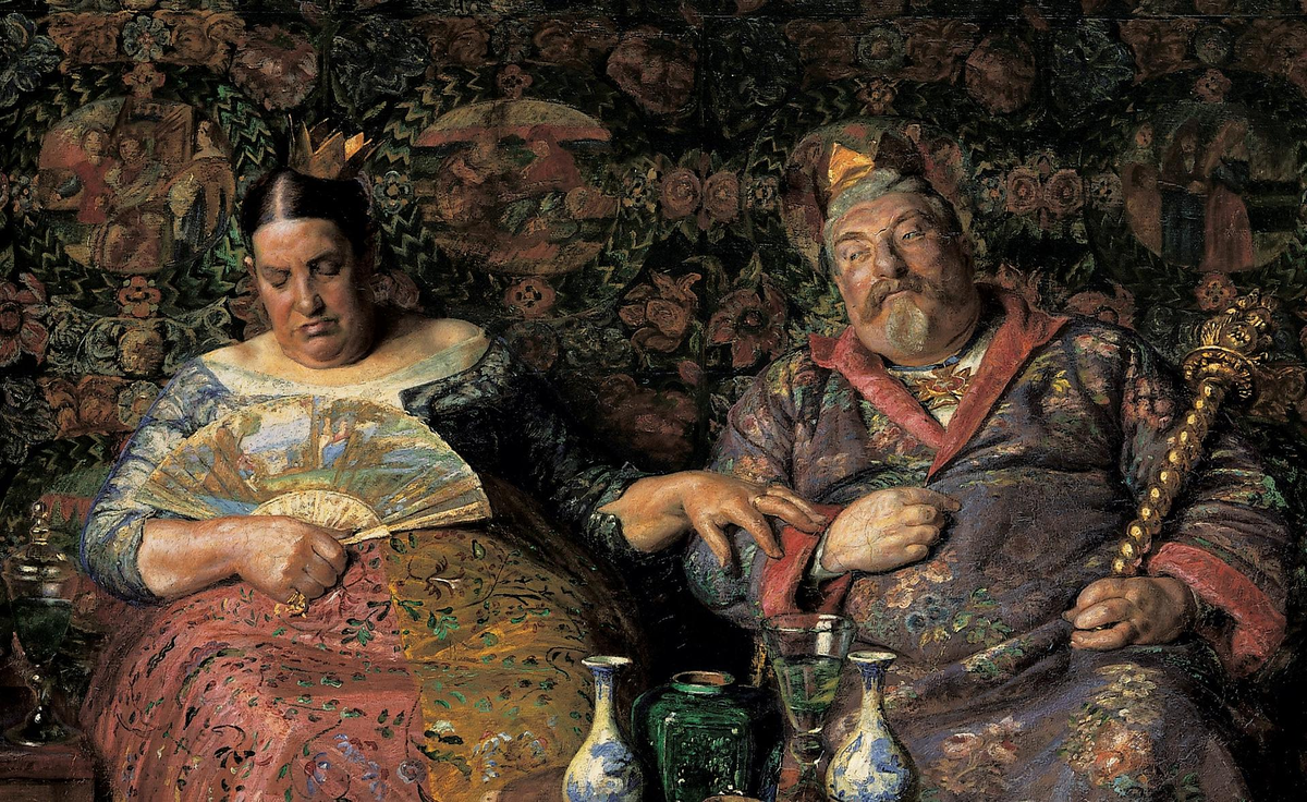 "Жили-были король и королева". 1887 г. (Источник - интернет)