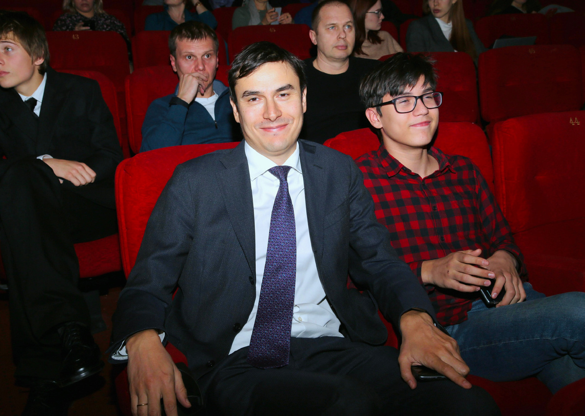 Сергей вместе с сыном на премьере фильма в 2024-м, фото: PhotoXPress.ru/Legion-Media