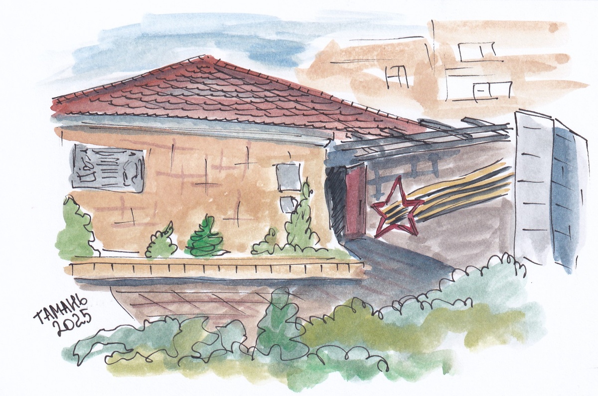 Мария Вяльшина, Таманский археологический музей, 2025 год, бумага, акварель