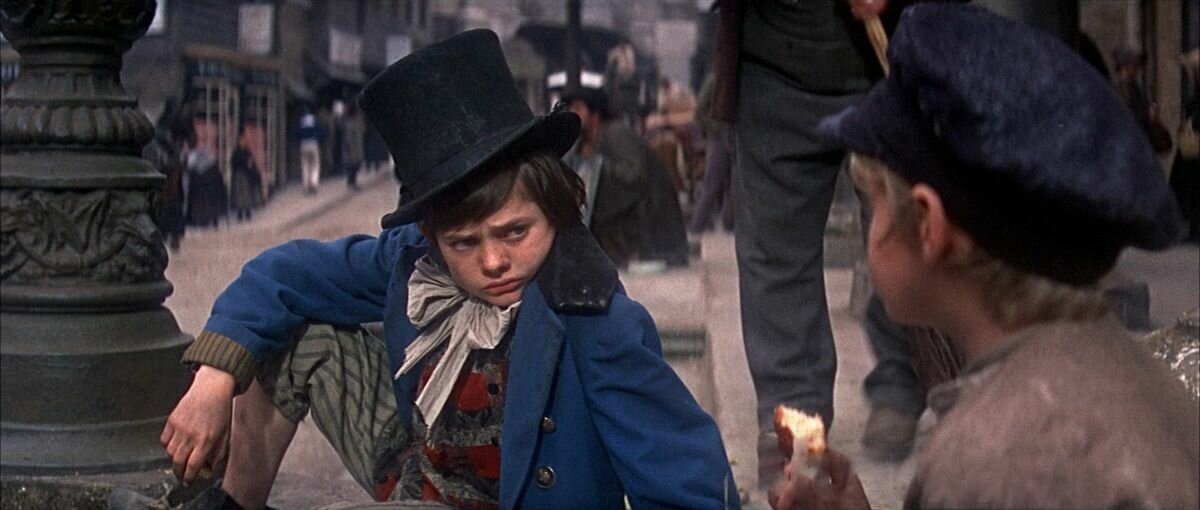 Кадр из фильма "Оливер!"