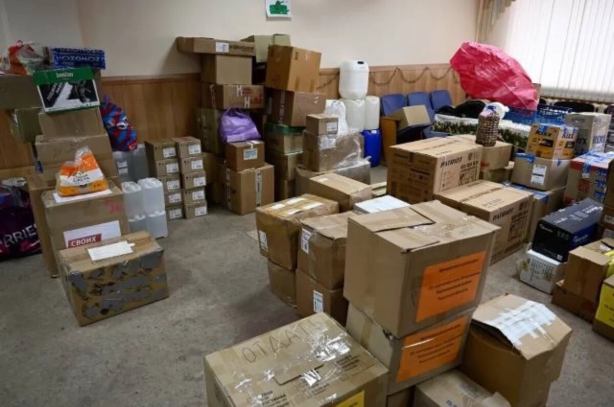    Жители Тверской области отправили гуманитарный груз в зону СВО