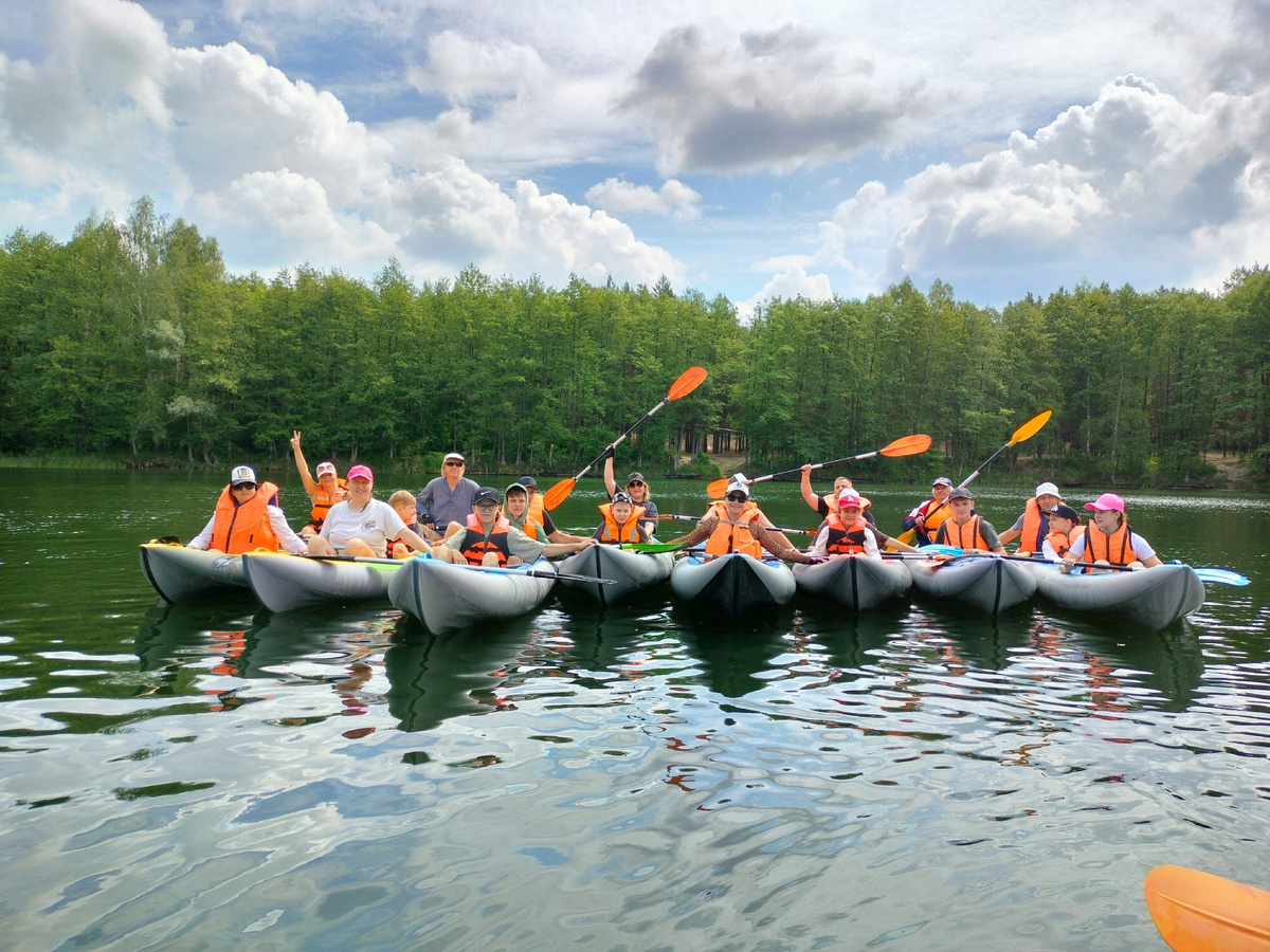 Сплав на байдарках в Липецкой области "Филатвский экспресс"