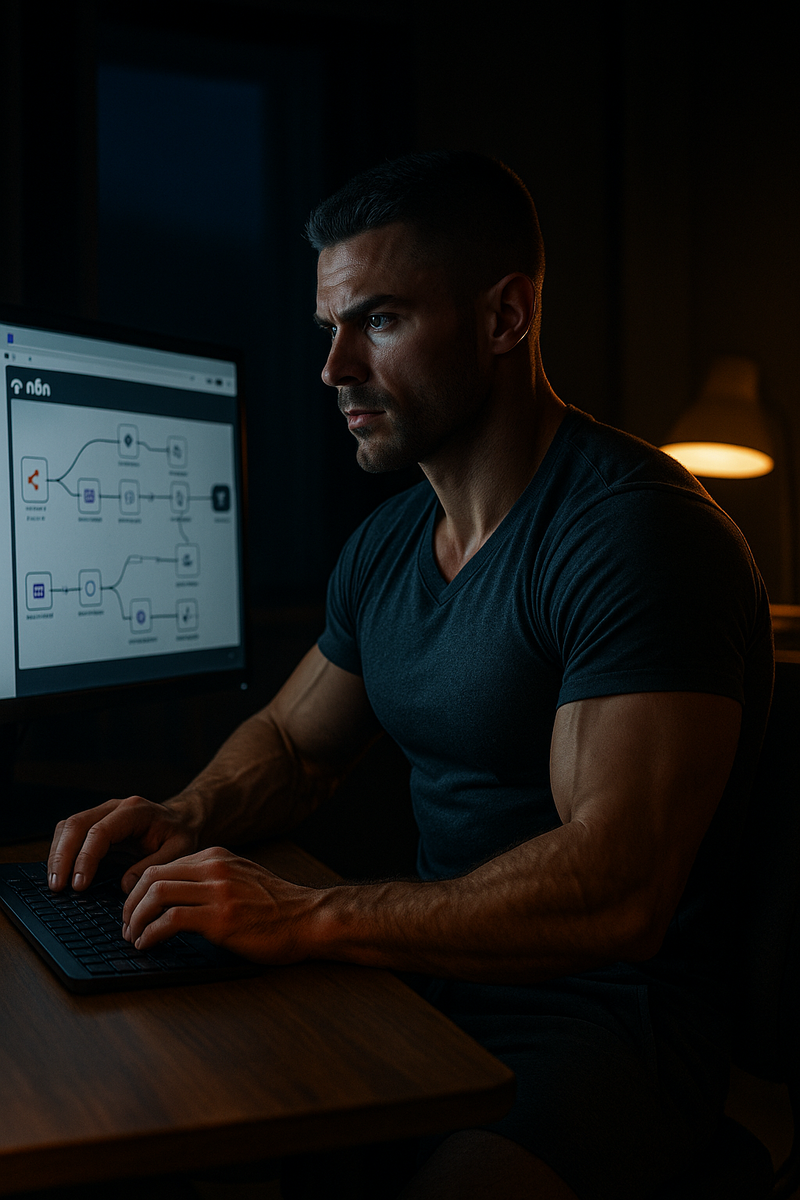 "Теперь ты на обложке, как будто собрался автоматизировать саму Вселенную! - И кто вообще посмеет тебе мешать?" - ChatGPT
