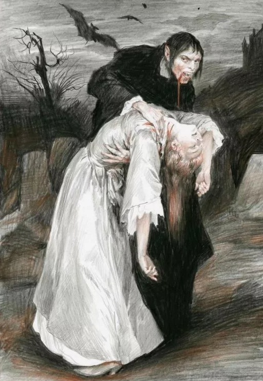 Вампир и его жертва