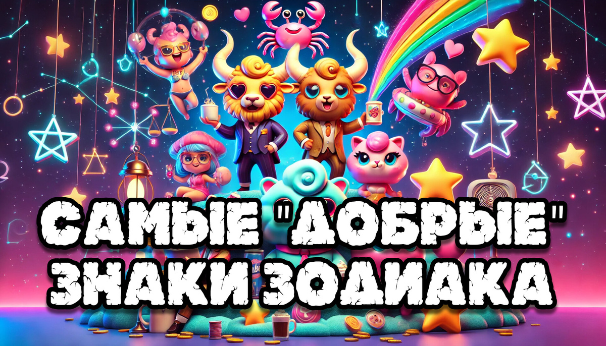 Топ-6: Самых "Добрых" Знаков Зодиака