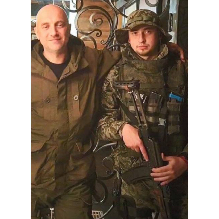 Захар Прилепин и Саша Шубин. Изображение из открытых источников