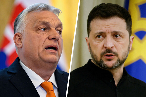 Виктор Орбан и Владимир Зеленский / Reuters 