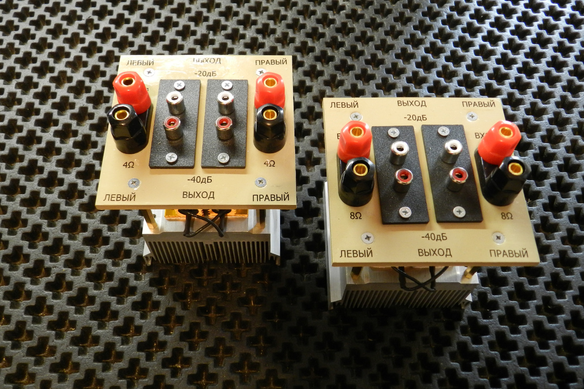 Эквивалент нагрузки УМЗЧ, внешний вид