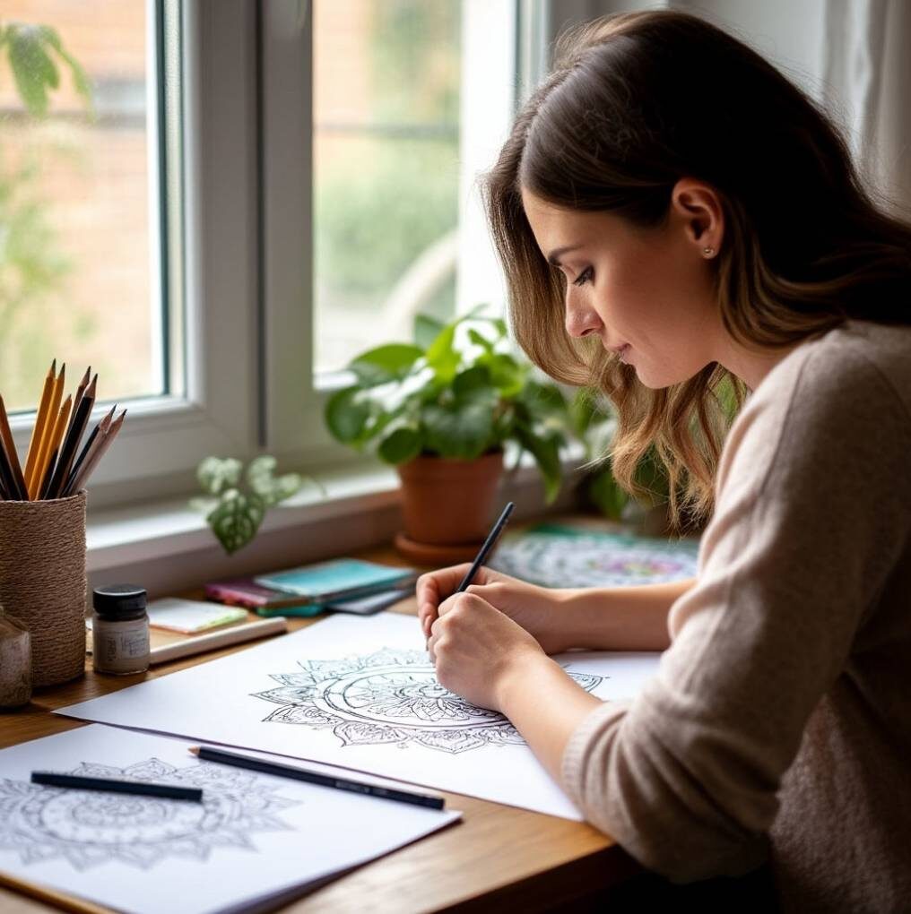 Создание мандал - замечательная творческая практика