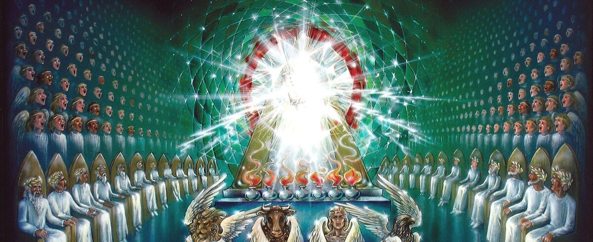 Представление нейросети небесного престола Божьего