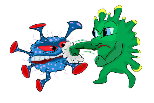 Тыщ-тыщ-тыдыщ! Микробы на "поле битвы" (Из открытых источников)